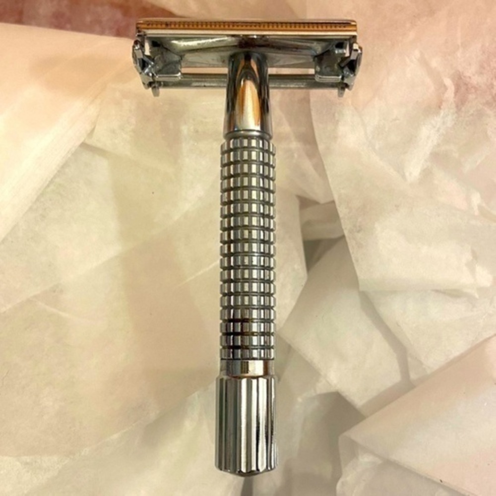 Stainless steel single blade safety razor​